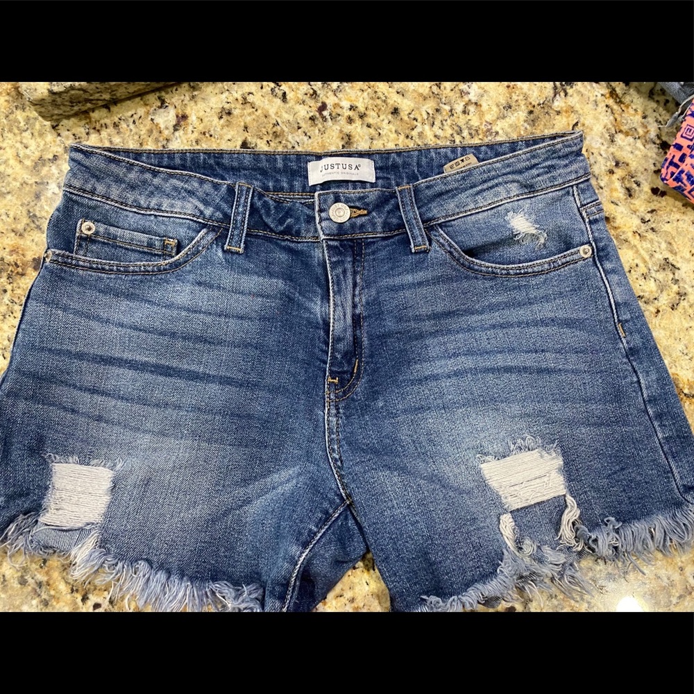 Just USA denim shorts